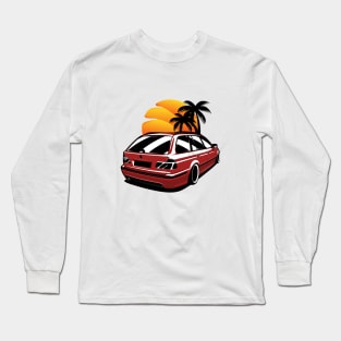 Red E39 Touring Sunset Long Sleeve T-Shirt